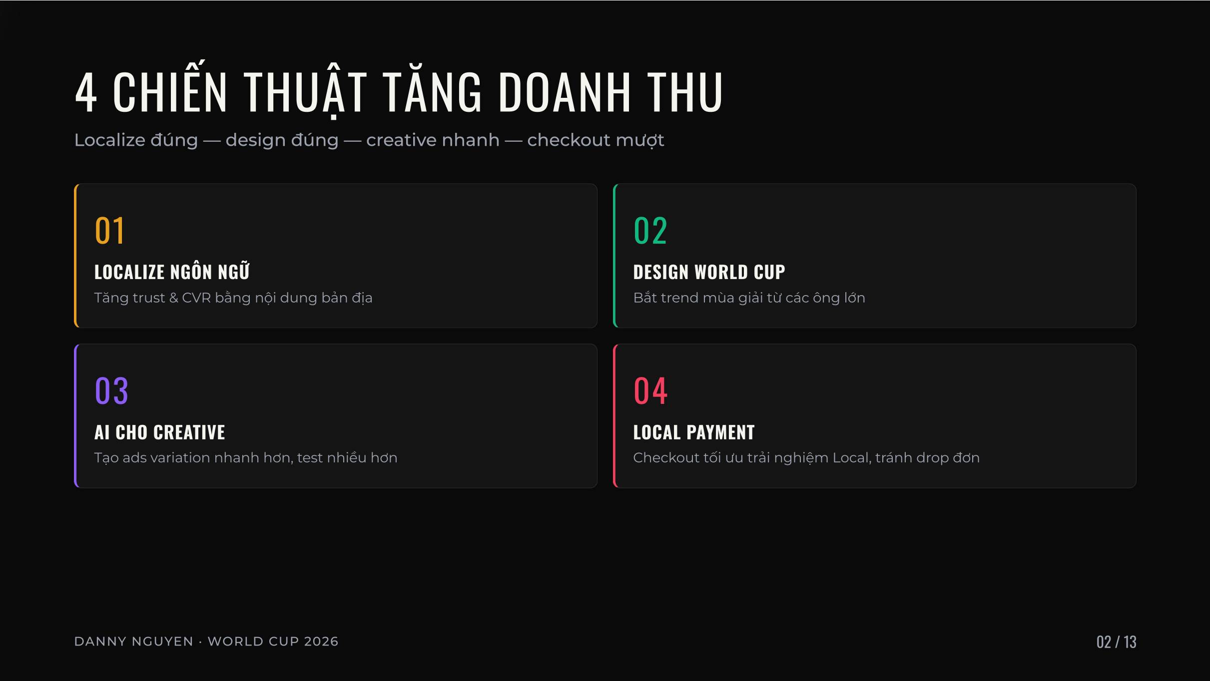 Anh Trương Thế Nguyên nhấn mạnh seller cần chuẩn bị sớm và vận hành đều tay,