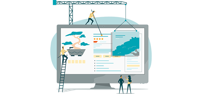A stack of various Amazon boxes