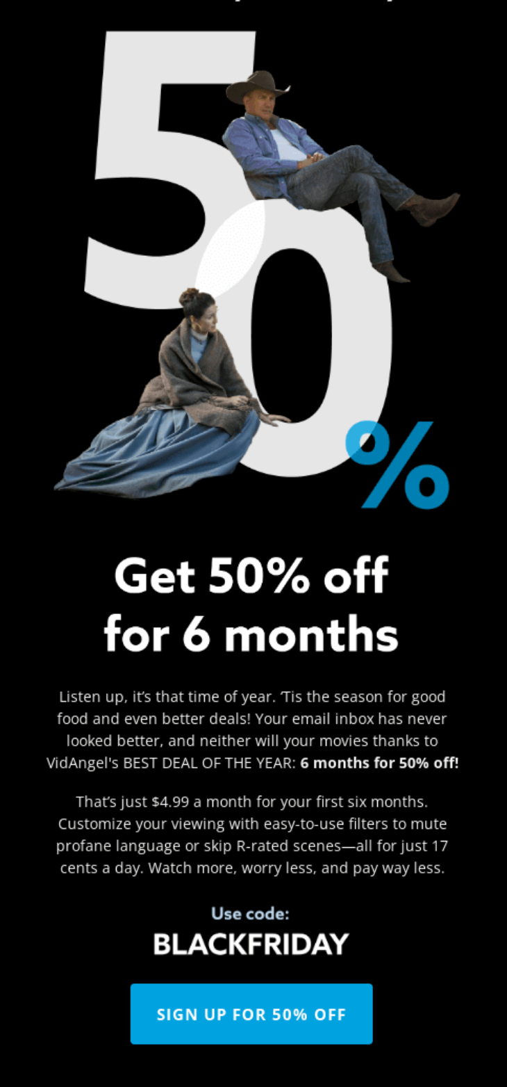 VidAngel email