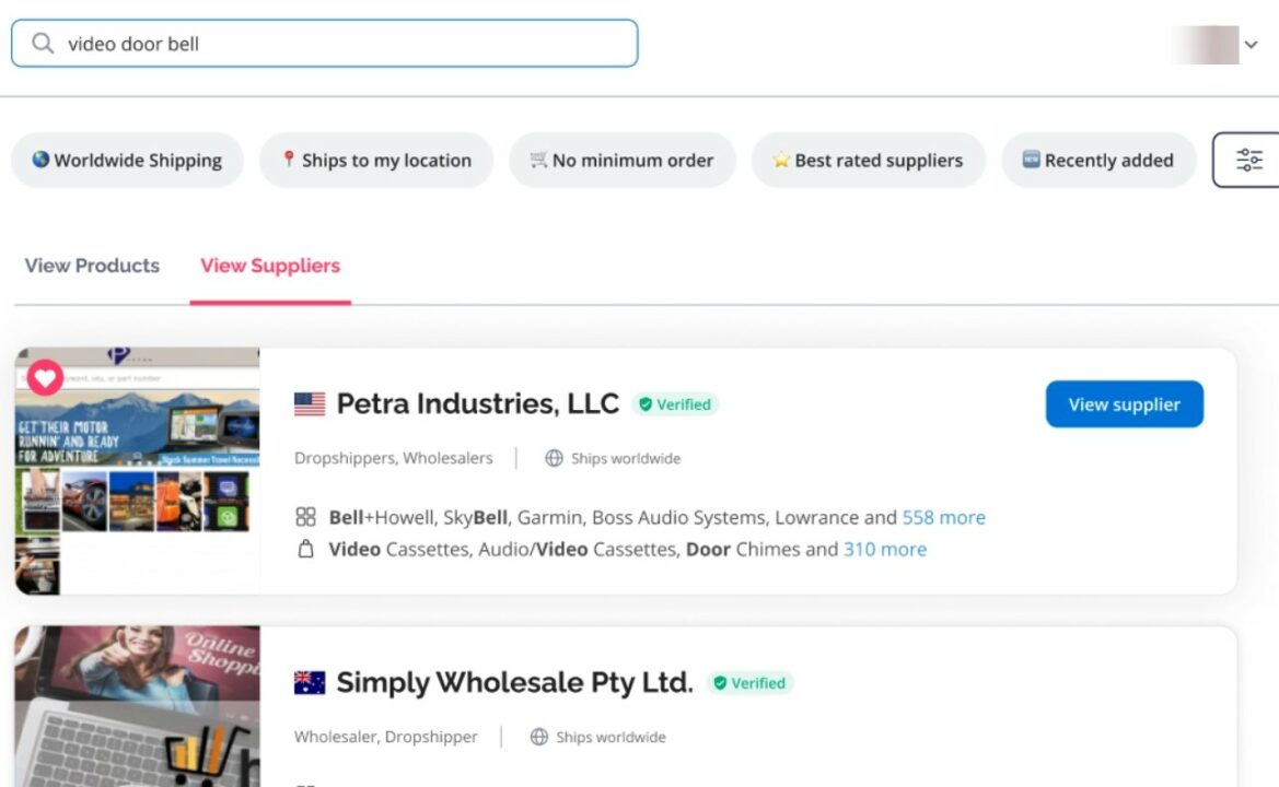 How to start a dropshipping business for free: A reliable supplier example by SaleHoo