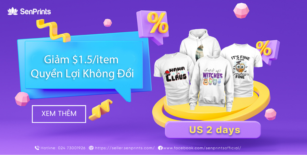 Dịch vụ US 2 Days vừa công bố chính sách mới với mức giảm 1,5 USD mỗi sản phẩm,