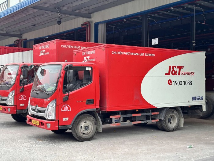 J&T Express năm đầu có lãi trong năm 2024 khi lao vào cuộc chiến giá để giành thị phần. (Ảnh: Đức Huy).