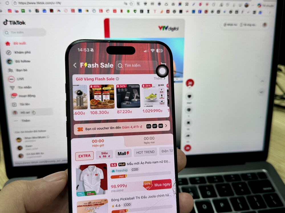 TikTok Shop là nền tảng tăng trưởng nhanh nhất trong năm 2025. Ảnh: Đức Huy