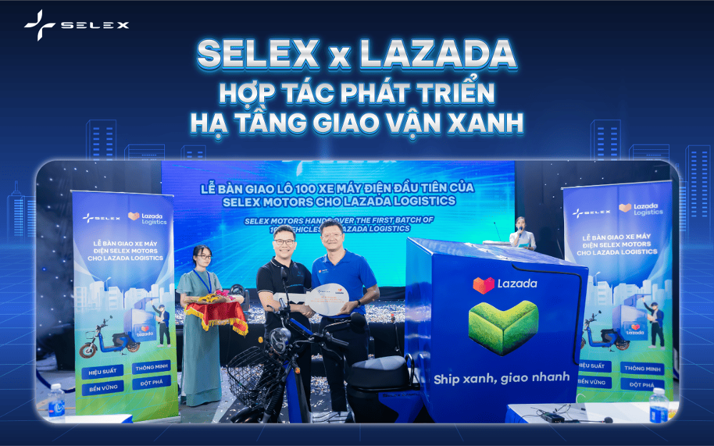 Selex Motors đang bàn giao xe điện cho Lazada Logistics trong năm 2023. (Ảnh:Selex Motors)