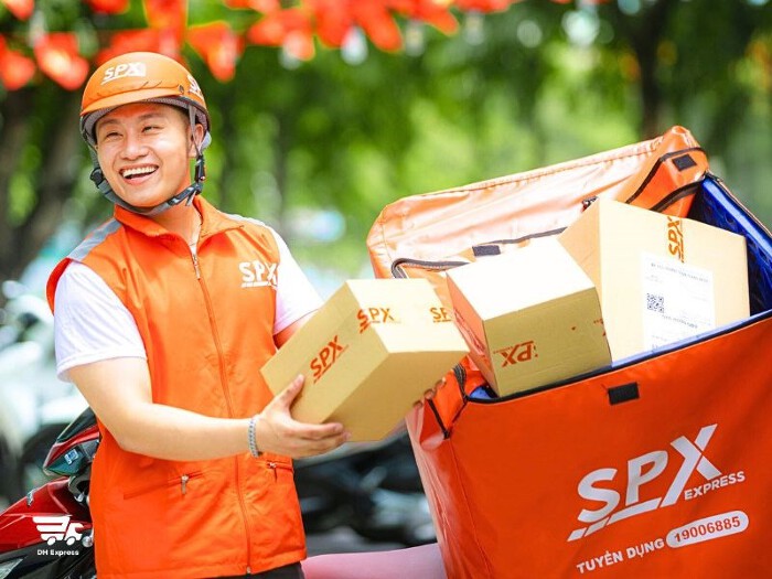 Shopee Express chưa công bố các dự án liên quan đến 'chuyển đổi xanh' trong hoạt động kinh doanh của nền tảng. (Ảnh: SPX)